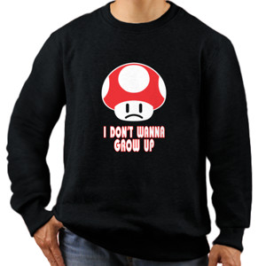 Jaket Sweater I Dont Wanna Grow Up