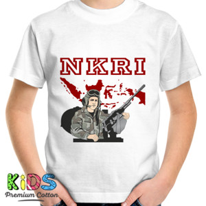 Kaos Baju Tentara dan Kepulauan NKRI