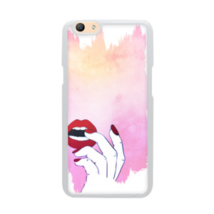 Pink Hand Lips Casing HP