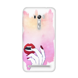 Pink Hand Lips Casing HP