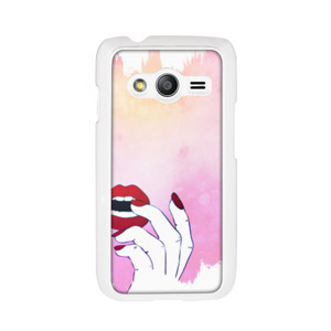 Pink Hand Lips Casing HP