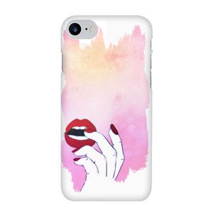 Pink Hand Lips Casing HP