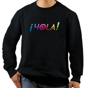 Jaket Sweater HOLA INDONESIA RAINBOW