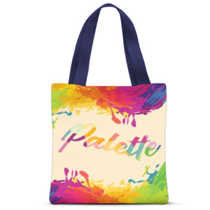 Tas Tote Fullprint Palette