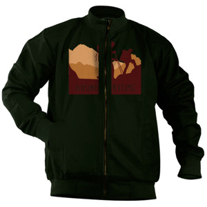 Jaket Bomber Kaos Hiking Everytime (SBD73)