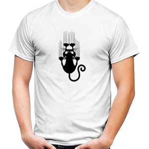 Kaos kaos cat lover pecinta kucing ga mau lepas