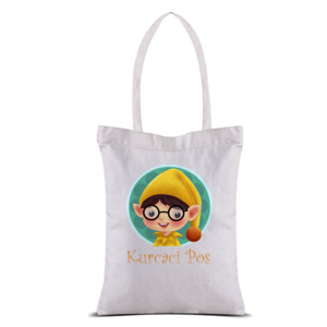 Tas Tote Tas Kanvas Kurcaci Pos A1