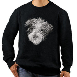 Jaket Sweater Furry Yorkie