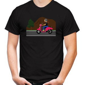 Kaos Skuter Riding