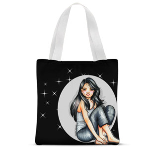 Tas Tote Fullprint Girl