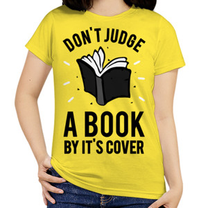 Kaos DONT JUDGE A BOOK BY ITS COVER