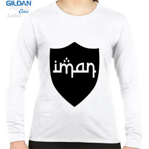 Kaos Long Sleeve Wanita Iman