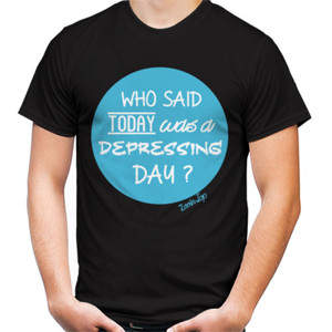 Kaos Lmited Edition! Kaos Distro Keren - Depressing Day