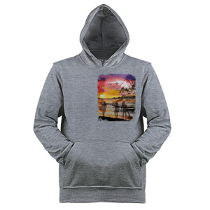 Jaket Hoodie Surfing Beach