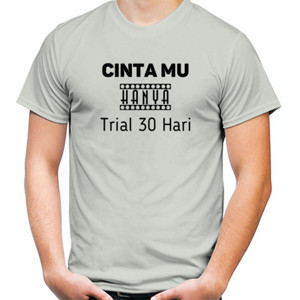 Kaos Cinta mu hanya trial 30 hari