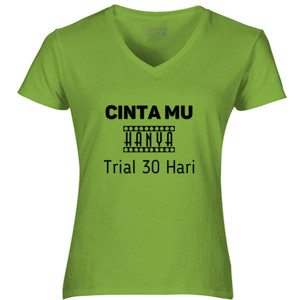 Kaos Cinta mu hanya trial 30 hari