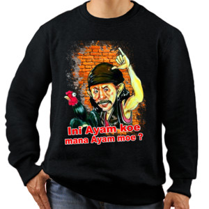 Jaket Sweater Ayam Bangkok