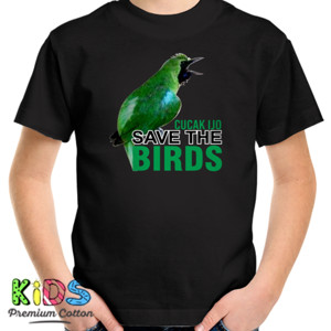 Kaos Kaos Burung Hitam