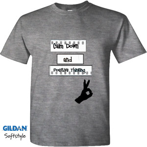 Kaos kaos calm down and positive thinking