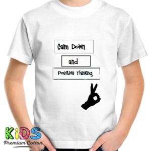 Kaos kaos calm down and positive thinking