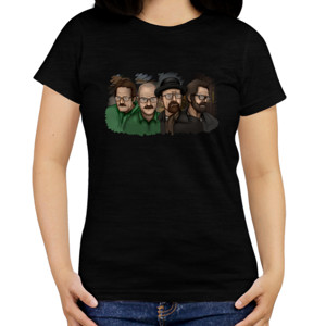 Kaos Breaking Bad Art Caartoon