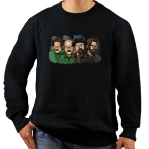 Jaket Sweater Breaking Bad Art Caartoon