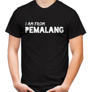 Kaos Kaos Distro Keren Iam From Pemalang Hitam