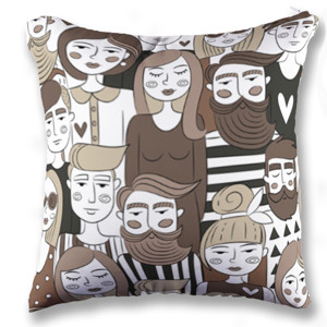 Bantal People Face